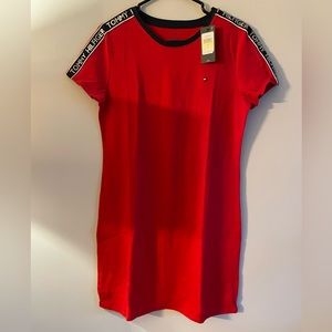 Tommy Hilfiger - Red t-shirt dress